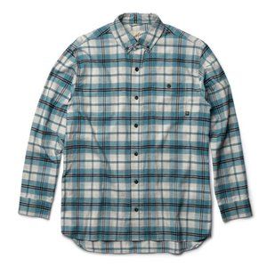 Duck Camp Trailhead Twill Shirt Blue Water Plaid XL